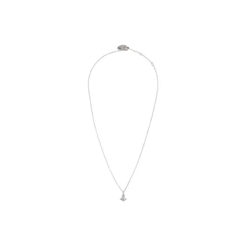 Vivienne Westwood Brass Pendant Necklaces Unisex Silver