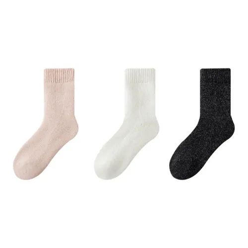 MIIOW Mid-Calf Socks Women's Combo Set