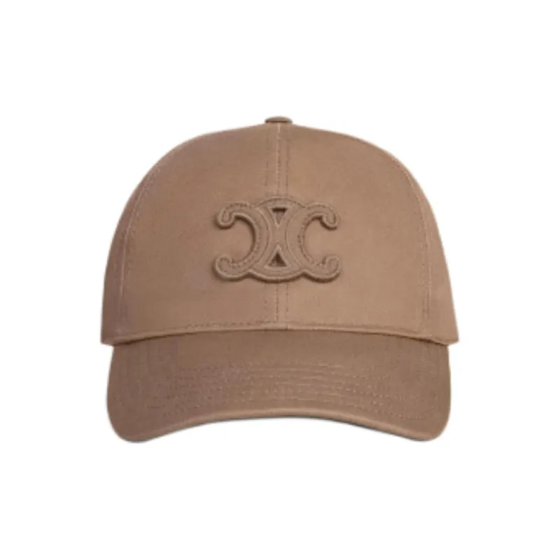 CELINE Triomphe Baseball Cap In Cotton-1
