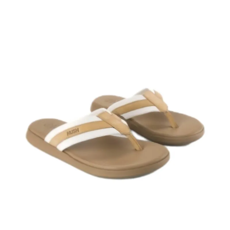 Hush Puppies Slip-Resistant Flip Flops Men's Umber-3