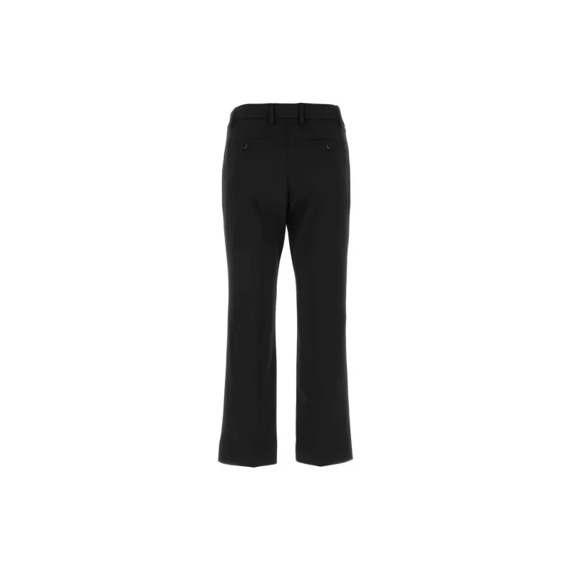 AMIPARIS Mid Rise Flared Trousers-1