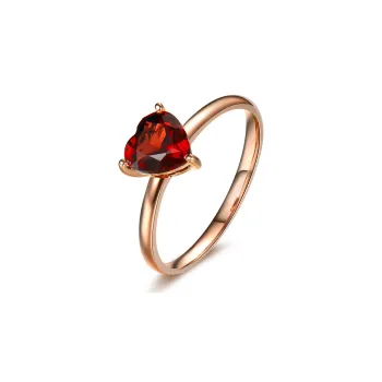 Avani 18K Gold Garnet Rings Women's