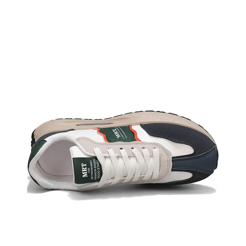 Meiretu Shock Absorbers With Slip Resistant And Abrasion Resistant Properties Low Top Casual Shoes Men's-4