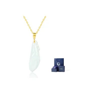 Yi Zhen Ge Ice Glutinous Jadeite Pendants Unisex