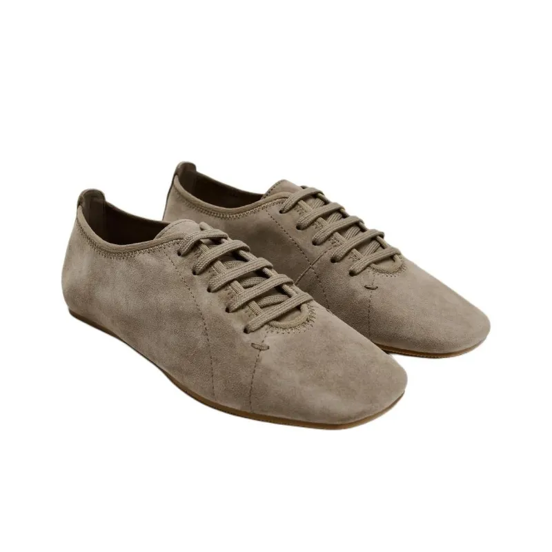 ZARA Casual Single Shoes Women's Gray-2