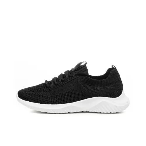 Warrior Wear resistant, Lightweight, Breathable, And Non slip. Low Top Casual Shoes Women's Black