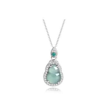 Zheng Baifu Glutinous Jade Necklaces Women's