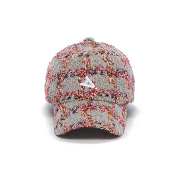 Ideeaideea Cotton Gold Thread Woven Baseball Cap Lightweight Luxury Gift Wide Brim Face-Framing Baseball Cap Unisex