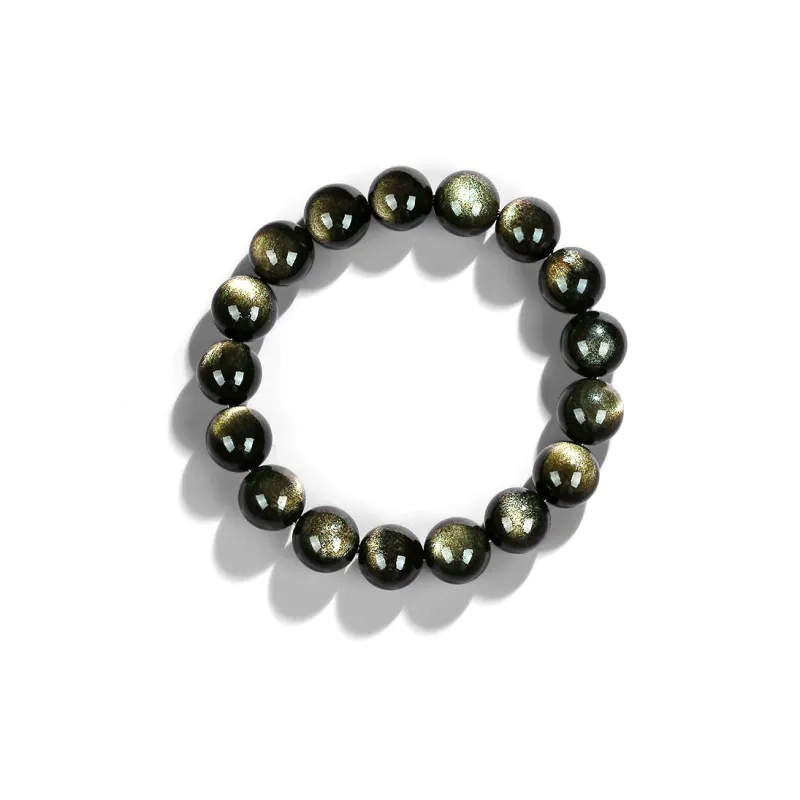Moon Jewelry Obsidian Bracelets Unisex-5