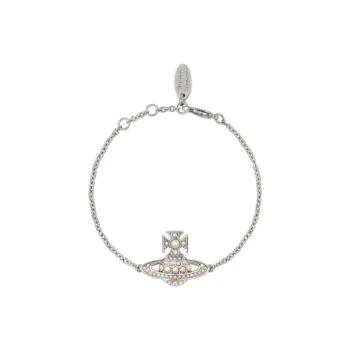 Vivienne Westwood Pearl Bracelets Women's Silver
