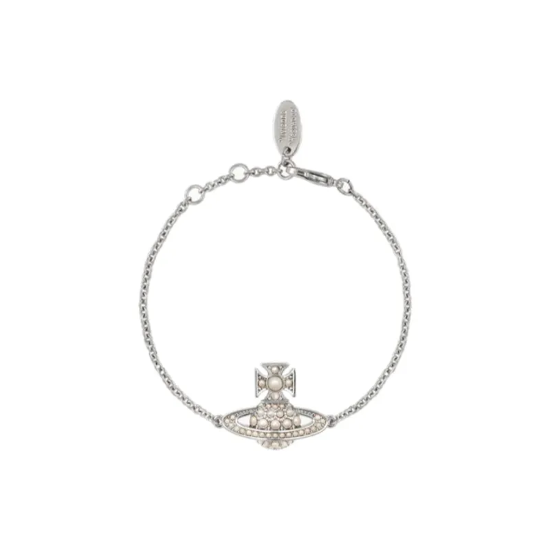 Vivienne Westwood Pearl Bracelets Women's Silver-0