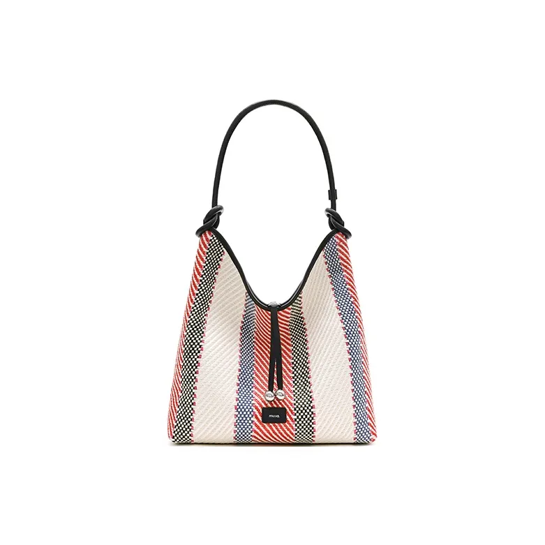 MUVA Polypropylene Tote Bag Shopping Bag Shoulder Bags Large Size Women's Multicolor-0
