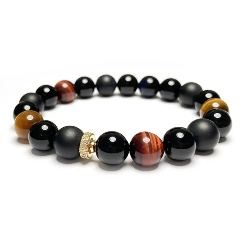 MOUNTAINS AND MANS Agate Bracelets Unisex-10