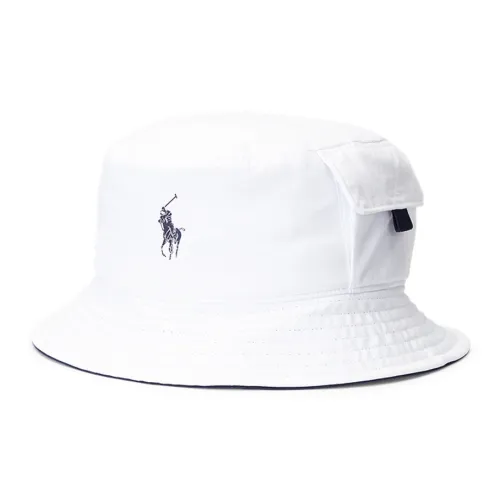 Polo Ralph Lauren Bucket Hats Unisex White