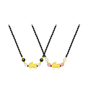 Muyan Colored Glaze Necklaces Unisex