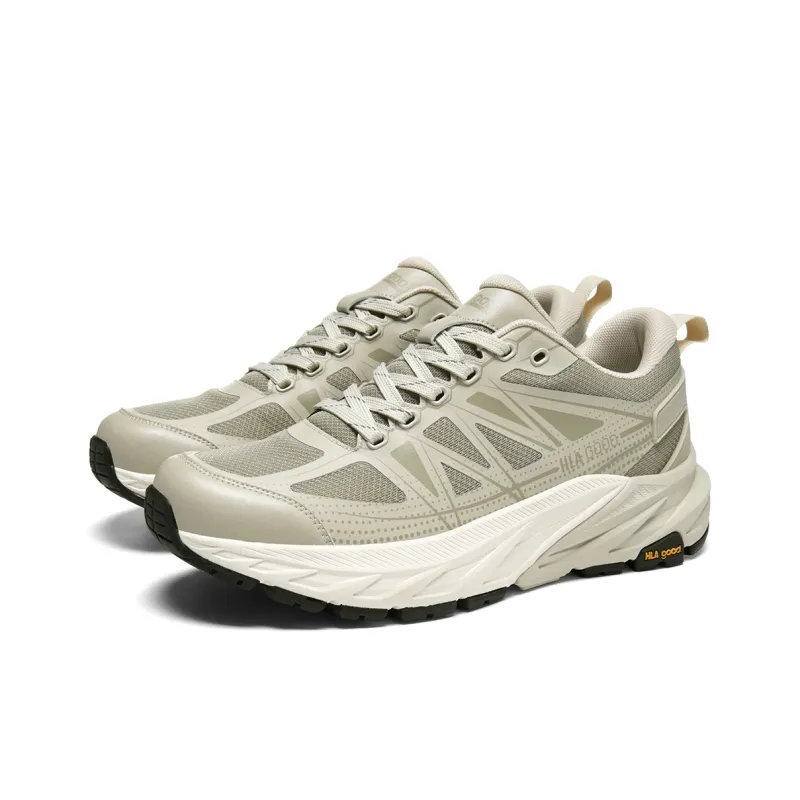 HLA Breathable Mesh Running Shoes With Cushioning Sports Running Shoes Casual Shoes Men's-6