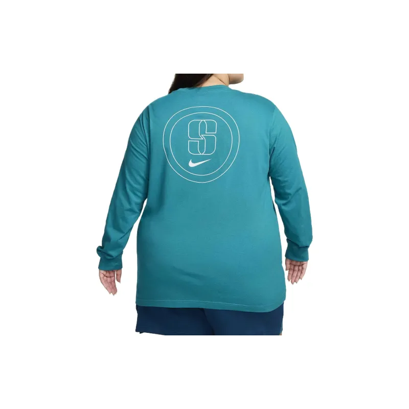 Nike Sabrina Women's Long-Sleeve Basketball T-Shirt Plus Size-1