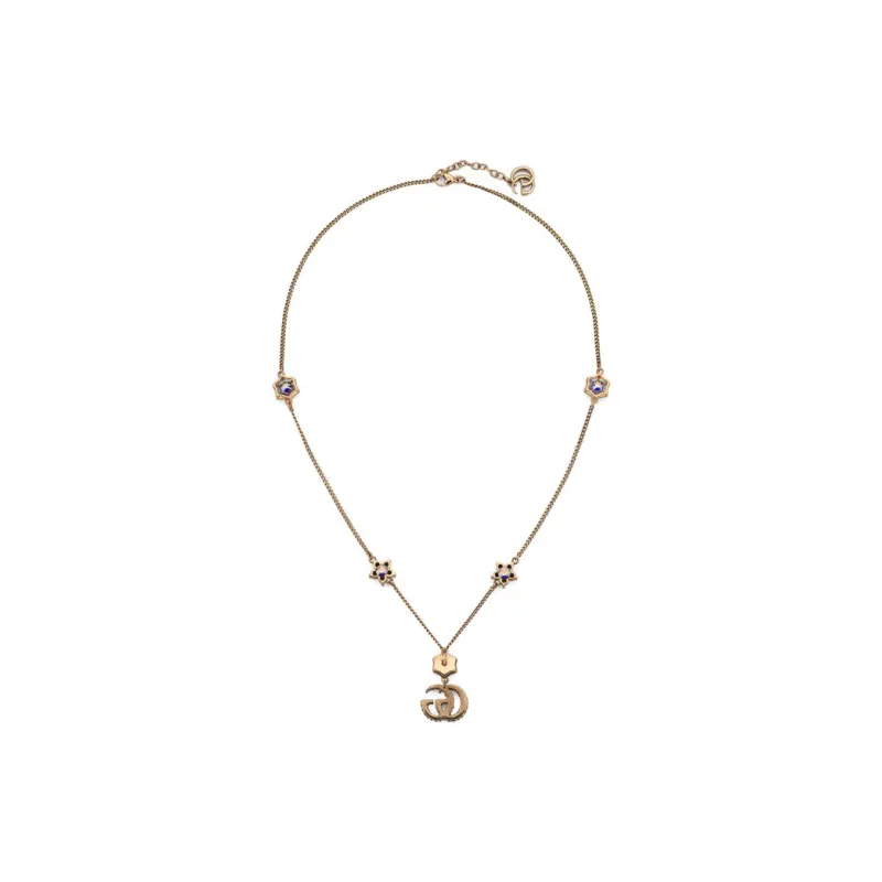 GUCCI Necklaces Women's Antique Gold-3