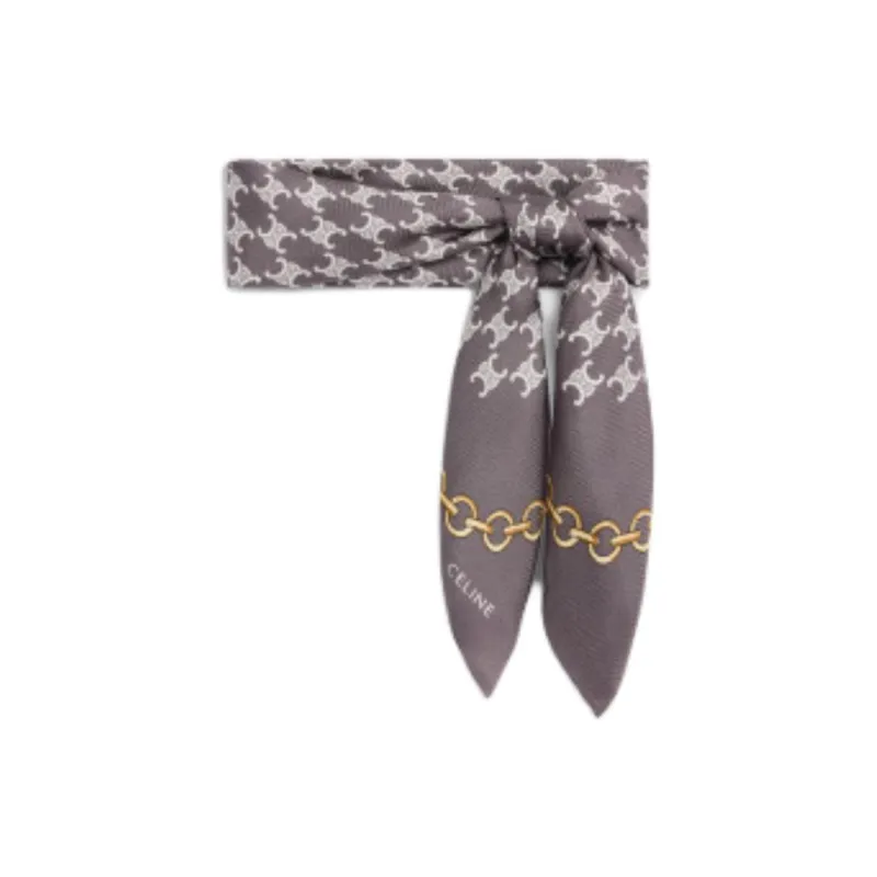 CELINE Bandana In Heritage Silk Twill-1