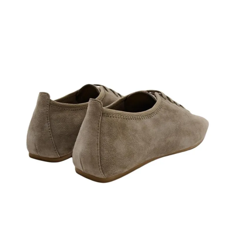 ZARA Casual Single Shoes Women's Gray-3