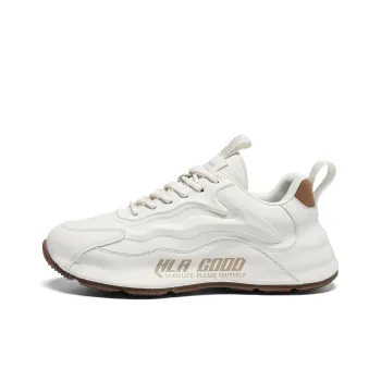 HLA Platform Fleece Lined Height Increasing Slip Resistant Sports Versatile Running Chunky Sneakers Men's