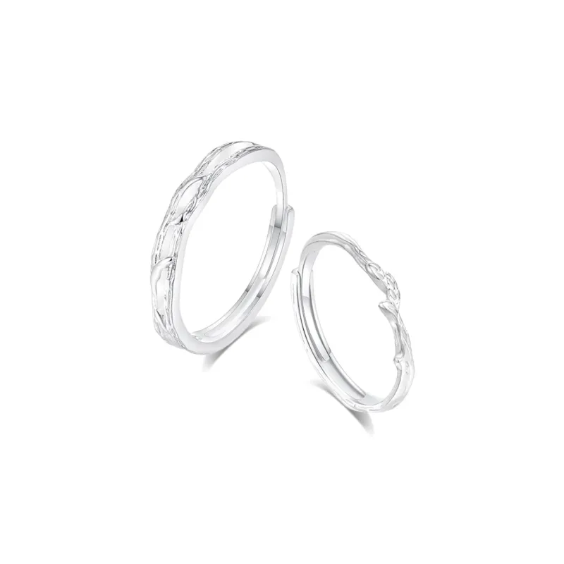 MISS TOOYA S999 Fine Silver Rings Unisex-0