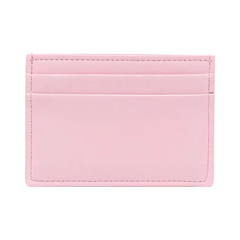 NANUSHKA Polyester Blend With Polyurethane Card Clip Card Holder Women's Light Pink-1