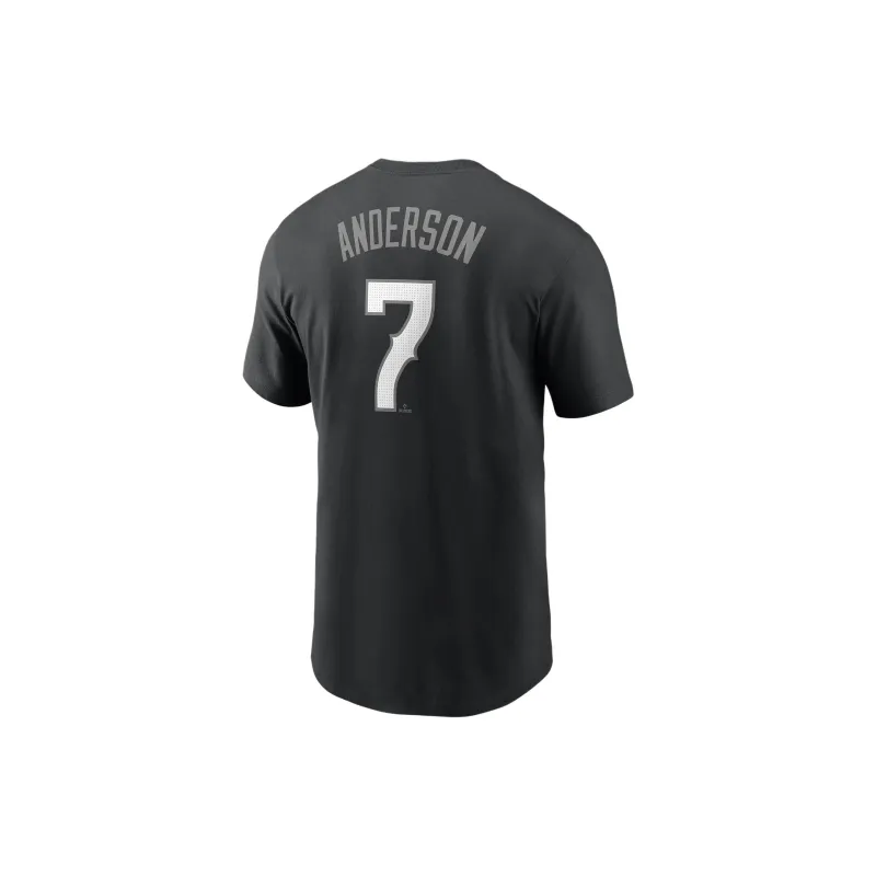 Nike x MLB Chicago White So FW24 T-Shirt Men's Black-1