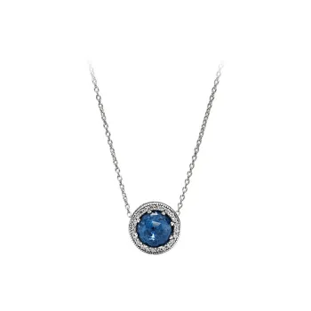 Pandora 925 Sterling Silver Necklaces Women's Multicolor