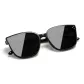 Black Frame with Green Lens