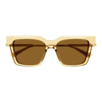 Bottega Veneta Sunglasses Unisex Yellow