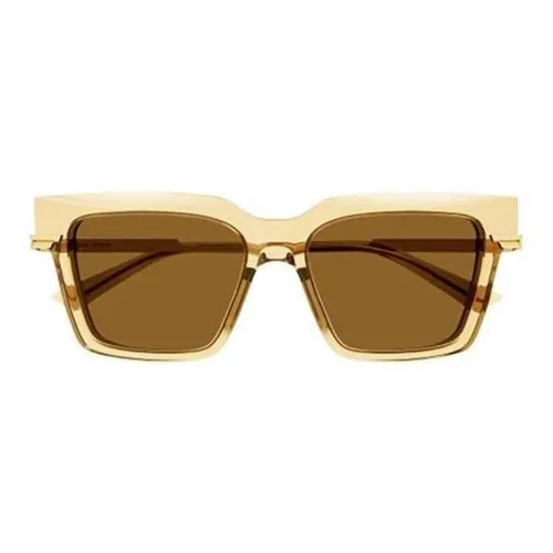 Bottega Veneta Sunglasses Unisex Yellow