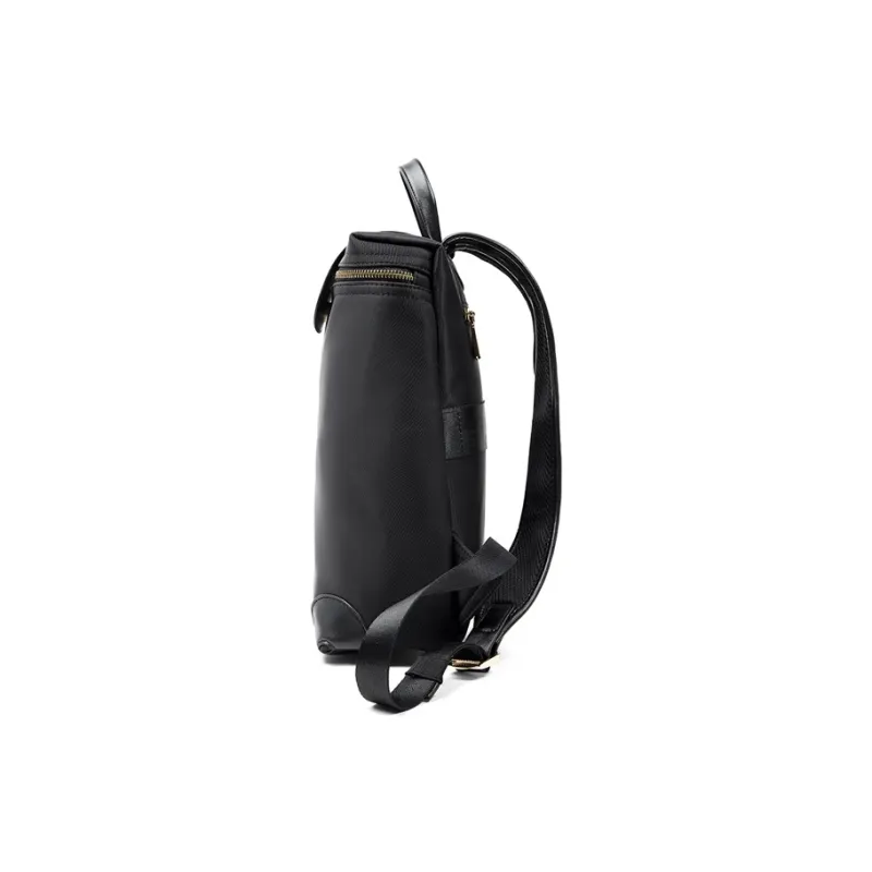 Teenmix Nylon Laptop Backpack Bag Women's Black/Khaki/Blue-3