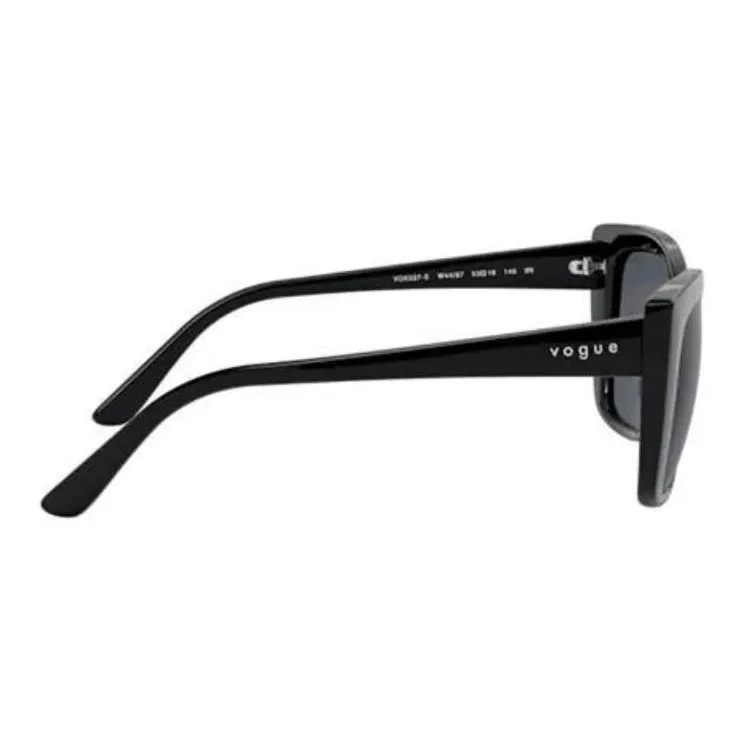 VOGUE Injection Molding Butterfly Sunglasses Women's Black-2