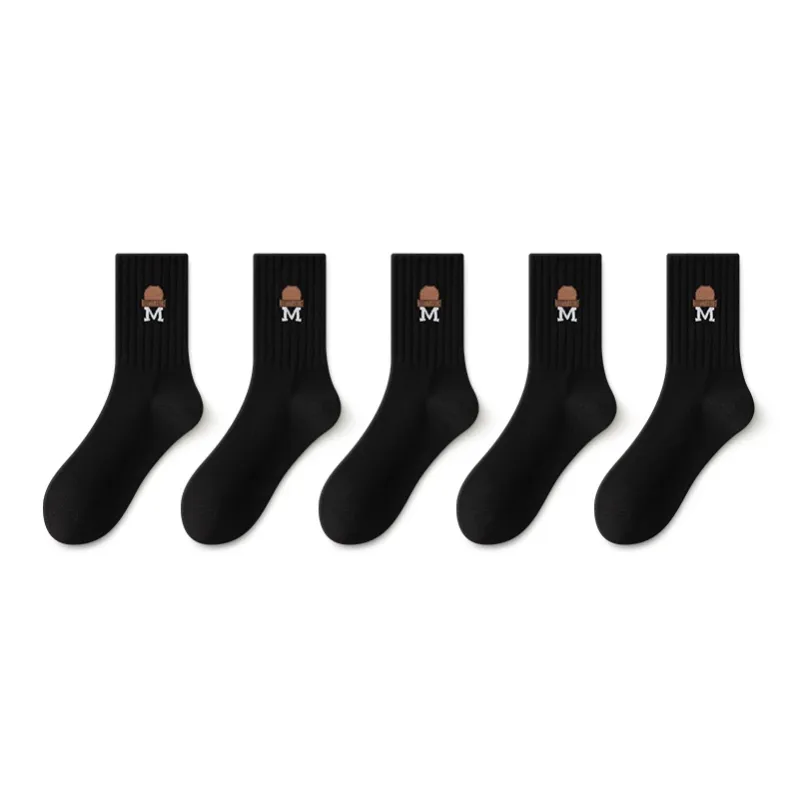 SALOATO Mid Calf Socks Women's 5 Pack-10