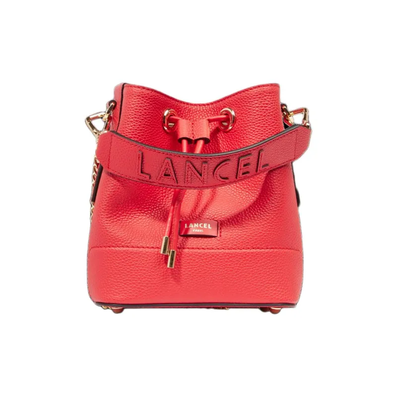 LANCEL Leather Mini Bucket Bag-0
