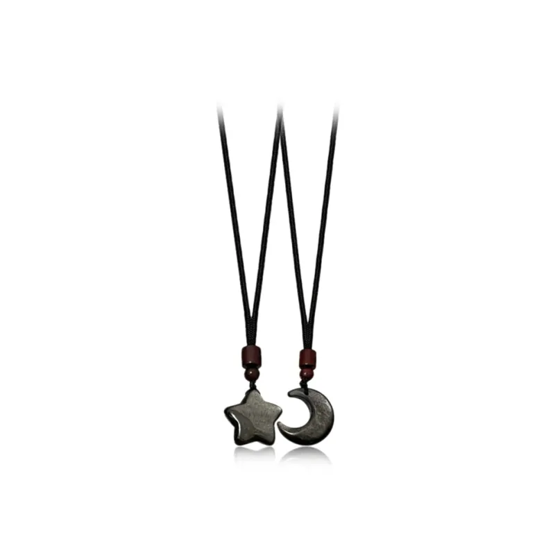 LuluCanaan Obsidian Necklaces Unisex-0