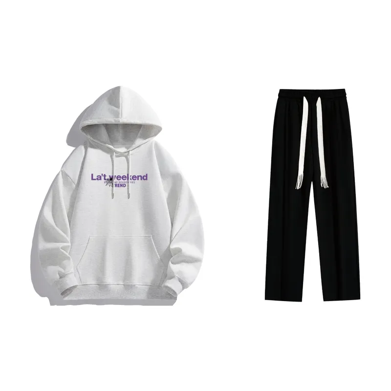 LA'T.WEEKEND Sweatshirt Set Unisex-9