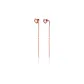 Sweet Style Heart Drop Earrings[Rose Gold]