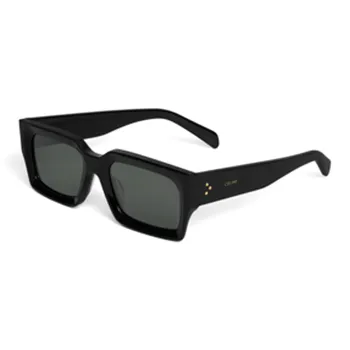CELINE Black Frame 53 Sunglasses In Acetate