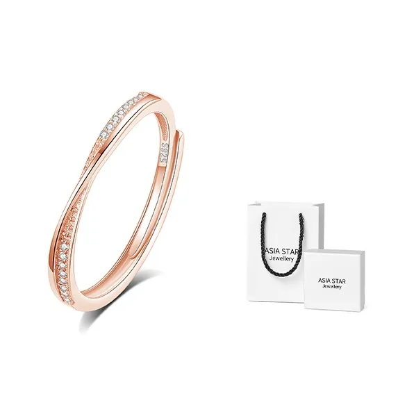 Asia Star S925 Silver Rings Women's-3