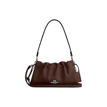 COACH Faye Smooth Leather Cloud Bag Handbag Shoulder Bag Small Size Women's Maple