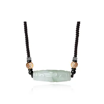 Asia Star Jade Necklaces Unisex