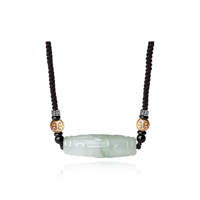 Asia Star Jade Necklaces Unisex-0