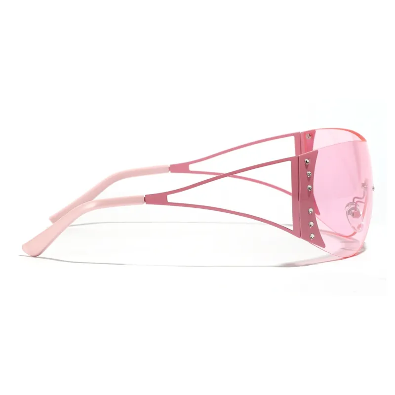KENMO Irregular Shape Sunglasses Unisex-11