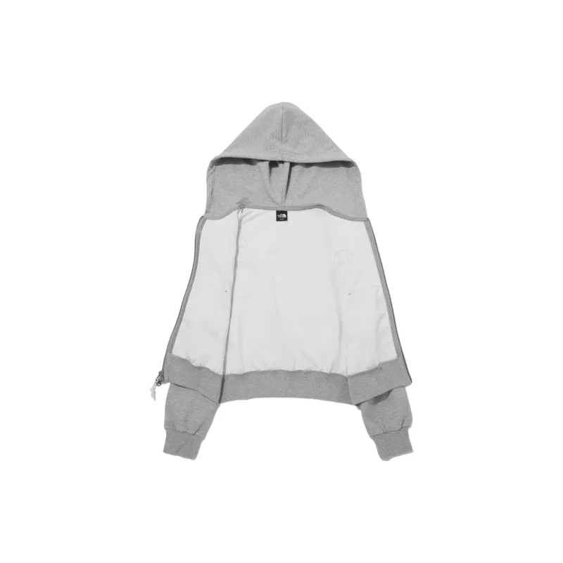 THE NORTH FACE W's Seed Tech Hood Zip Up Sweatshirt Women's Gray-2