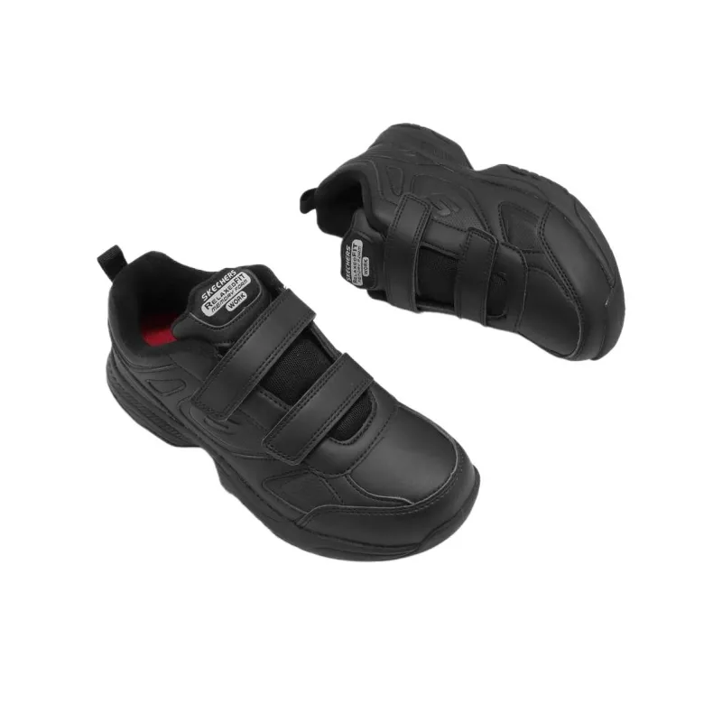 Skechers DIGHTON Anti-Slip Wear-Resistant Low-Top Outdoor Shoes Women's Black-3