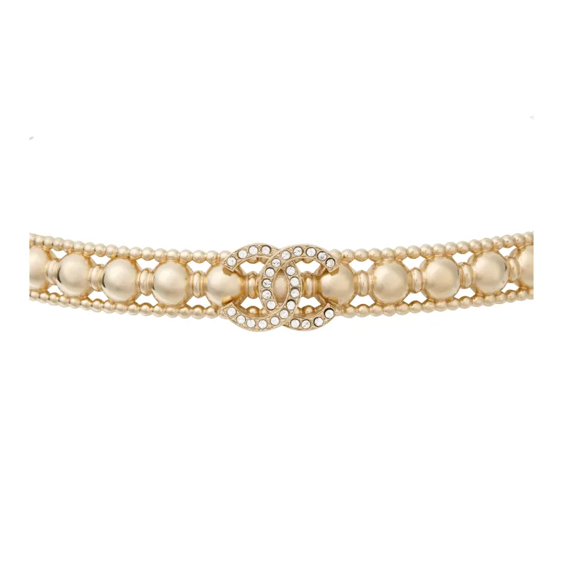 CHANEL 22c Early Spring Necklaces Women's Gold-2