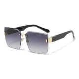 Black Frame with Gradient Gray Lens