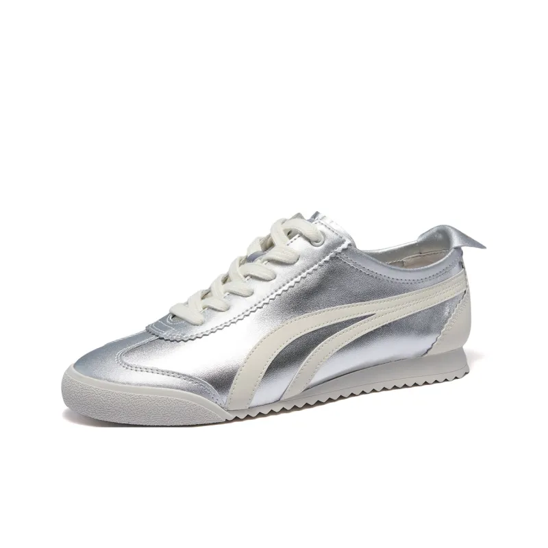 ST&SAT Casual Shoes Women's Low Top Silver/Red/Blue/Champagne-1